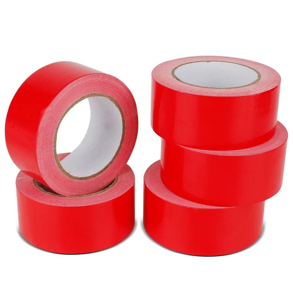 2 in. x 90 ft. Electrical Tape, Red, Good Adhesion Bonds to Almost Any Surface, Waterproof, Residue-Free, (5-Pack) price history on PriceWatchPro