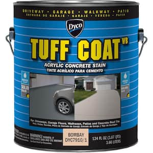 Tuff Coat 1 gal. 7910 Bombay Low Sheen Exterior Waterborne Acrylic Concrete Stain