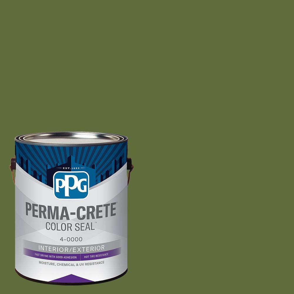 PermaCrete Color Seal 1 gal. PPG11217 Globe Artichoke Satin Interior