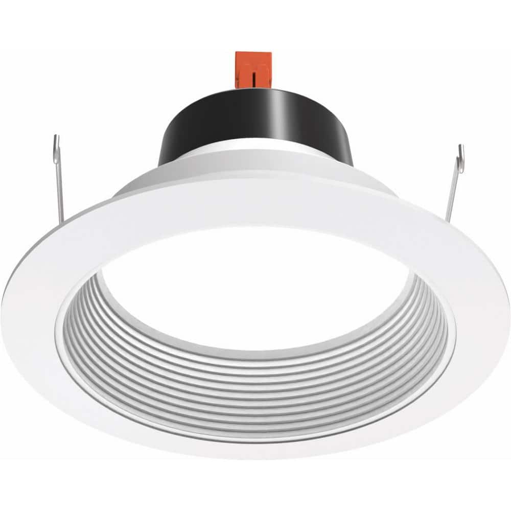 5'' White Aluminum Dimmable LED Retrofit Recessed Lighting Kit