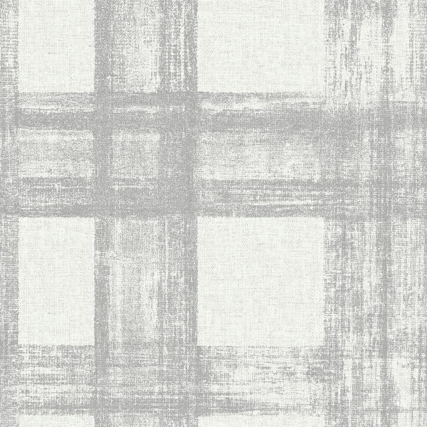 SEAPORT PLAID Cream Wallpaper - Products