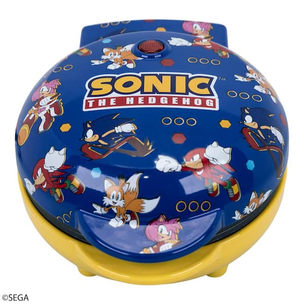 Uncanny Brands Sega Sonic the Hedgehog Blue American Mini Waffle