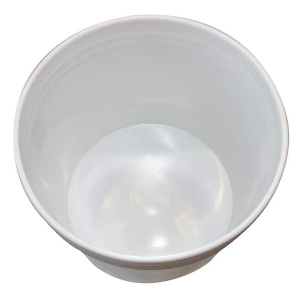 ePackageSupply 3.5-Gallon (S) Plastic General Bucket in White | EP-T28W-L40GTS 1pk