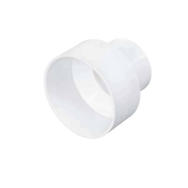 NDS PVC S&D Increaser/Reducer Coupling, 4 in. Hub X 6 in. Hub