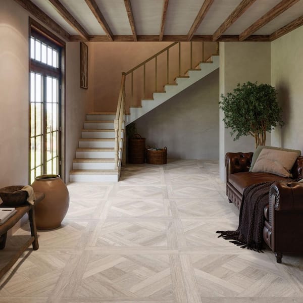 Spanish Arborix 24 in. x 24 in. x 9 mm Matte Wood Look Porcelain Floor and Wall Tile-Haya (4 PCS, 15.5 sq. ft./Case)