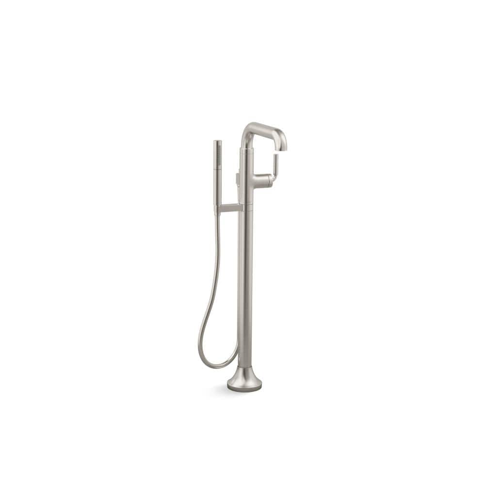 Tone Brushed Nickel Freestanding Tub Faucet with Hand Shower