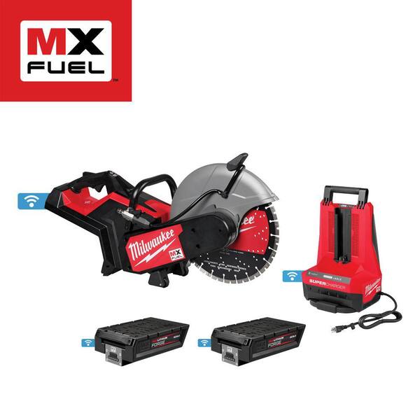 Milwaukee MX FUEL LithiumIon 14 in. Cut Off Saw Kit with RAPIDSTOP