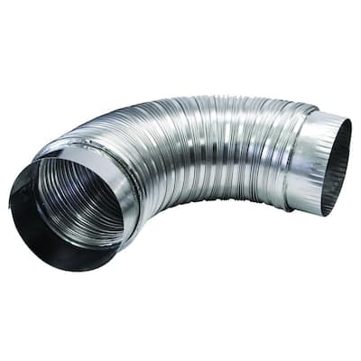 4 in. x 2 ft. Semi-Rigid Duct with Collars