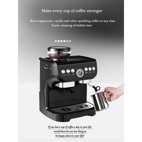 Smart Fully Automatic Bean to Cup Coffee Maker with Built in Grinder