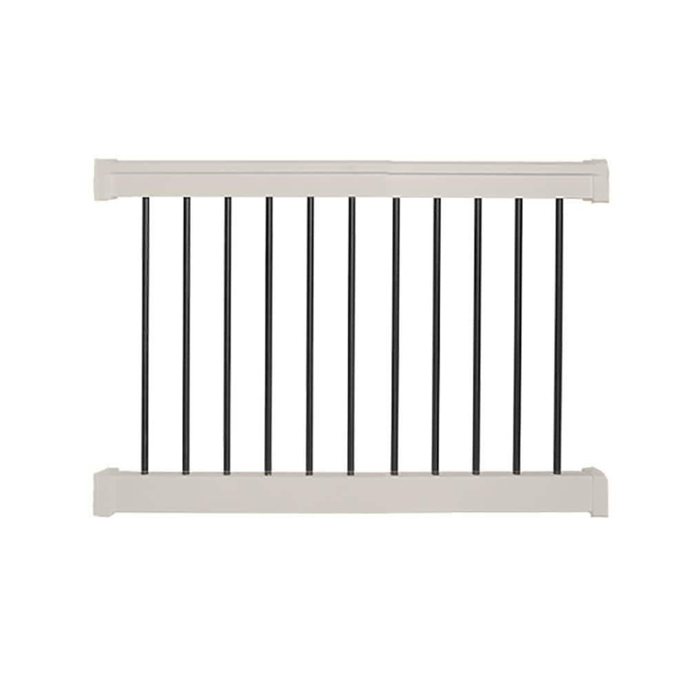 Bellaire 3 ft. H x 4 ft. W Tan Vinyl Railing Kit price history on PriceWatchPro