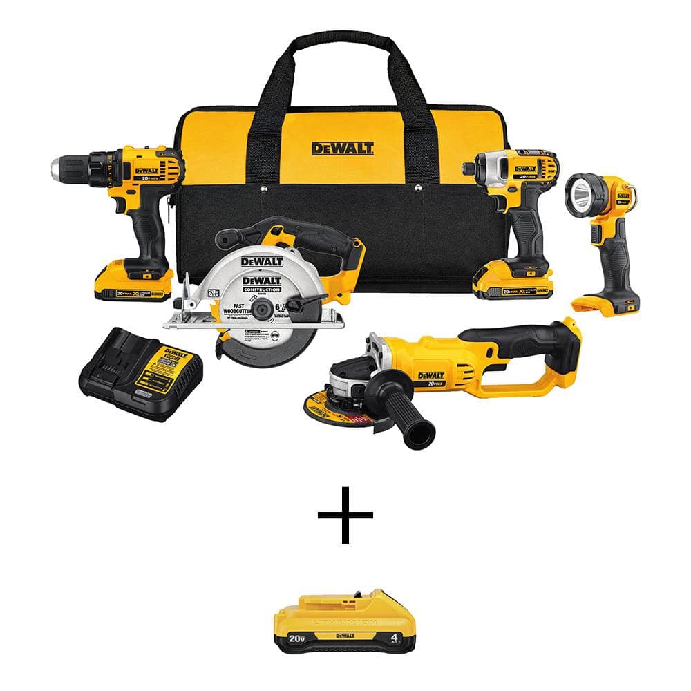 Have A Question About Dewalt V Max Lithium Ion Cordless Tool Combo Kit With V Ah