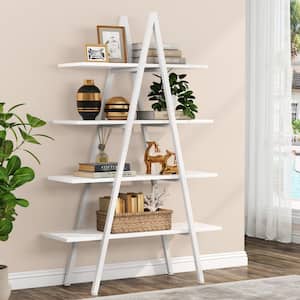 SULLIVANS Brown Leaning Ladder 4-Frames 4 in. x 6 in. Picture Frame FM243 -  The Home Depot