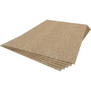 150 sq. ft. 2 ft. Wide x 3 ft. Long x 6 mm Thick Cork Plus Underlayment Sheets (25-Pack)