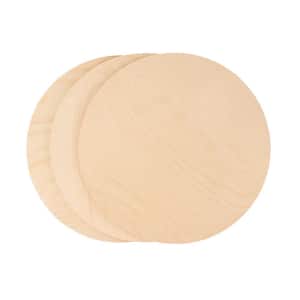 1/2 in. x 1 ft. x 1 ft. Birch Circle Project Panel (3-Pack)