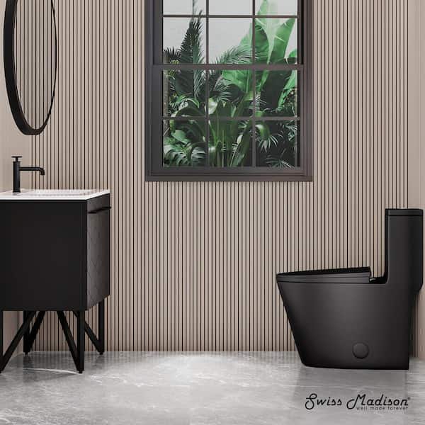 Swiss Madison Dreux 1-piece 0.95/1.26 GPF Dual Flush Elongated