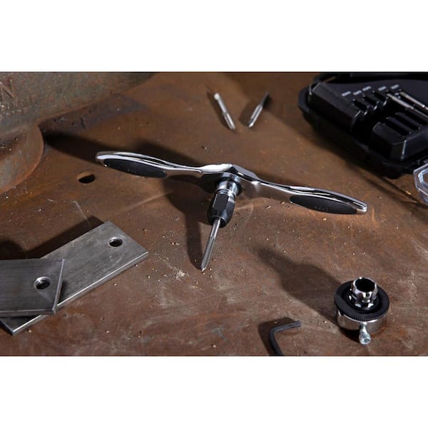 GEARWRENCH SAE Ratcheting Tap and Die Set (15-Piece) 82816 - The