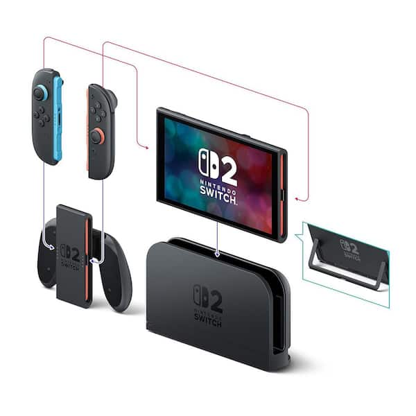 NINTENDO Switch 2 5CPro Bundle EXB511262 - The Home Depot