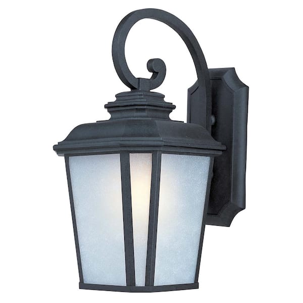 Radcliffe 11 in. W 1-Light Black Oxide Outdoor Wall Lantern Sconce