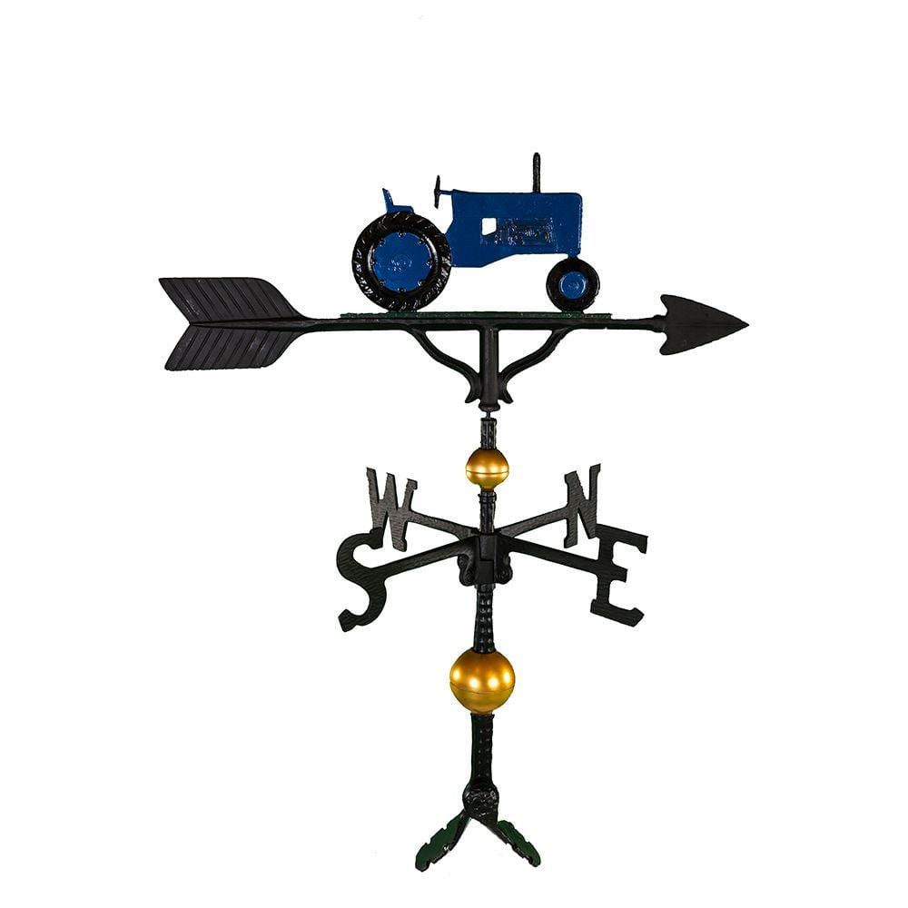 32 in. Deluxe Blue Tractor Weathervane price history on PriceWatchPro