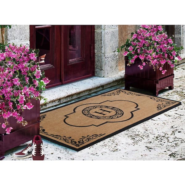 Tree of Life Double Door Mat Non Slip Patio Doormat Welcome Front Door Mat  Natural Coir Doormat Housewarming Gift 