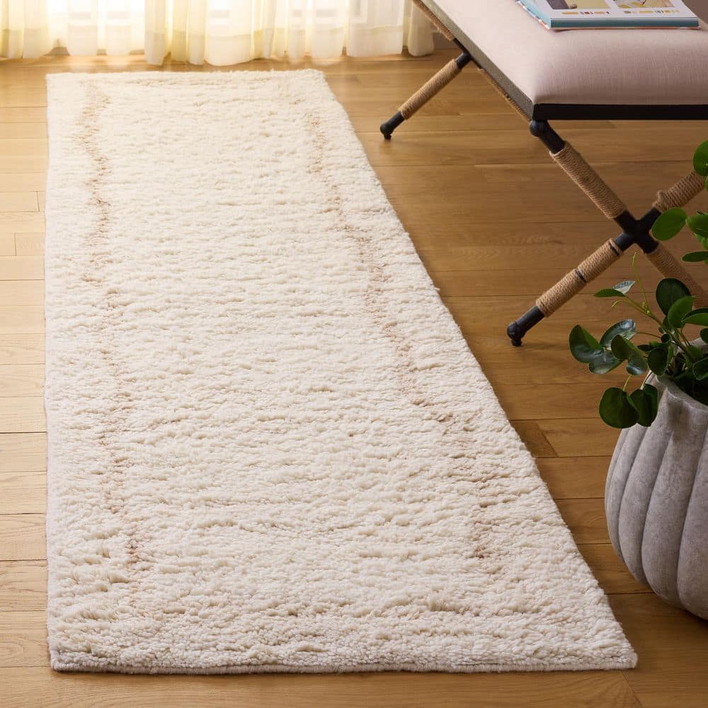 Casablanca 2 ft. x 9 ft. Beige/Ivory Bordered Runner Rug price history on PriceWatchPro