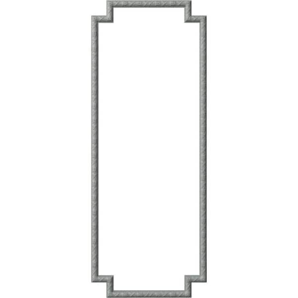 Ekena Millwork 28 in. W x 72 in. H Unfinished Polyurethane Sellek Panel Moulding Kit (Single Panel)