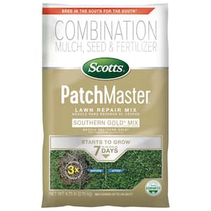 PatchMaster 10 lbs. Lawn Repair Mix Southern Gold Mix for Tall Fescue Lawns, Grass Seed, Fertilizer, and Mulch