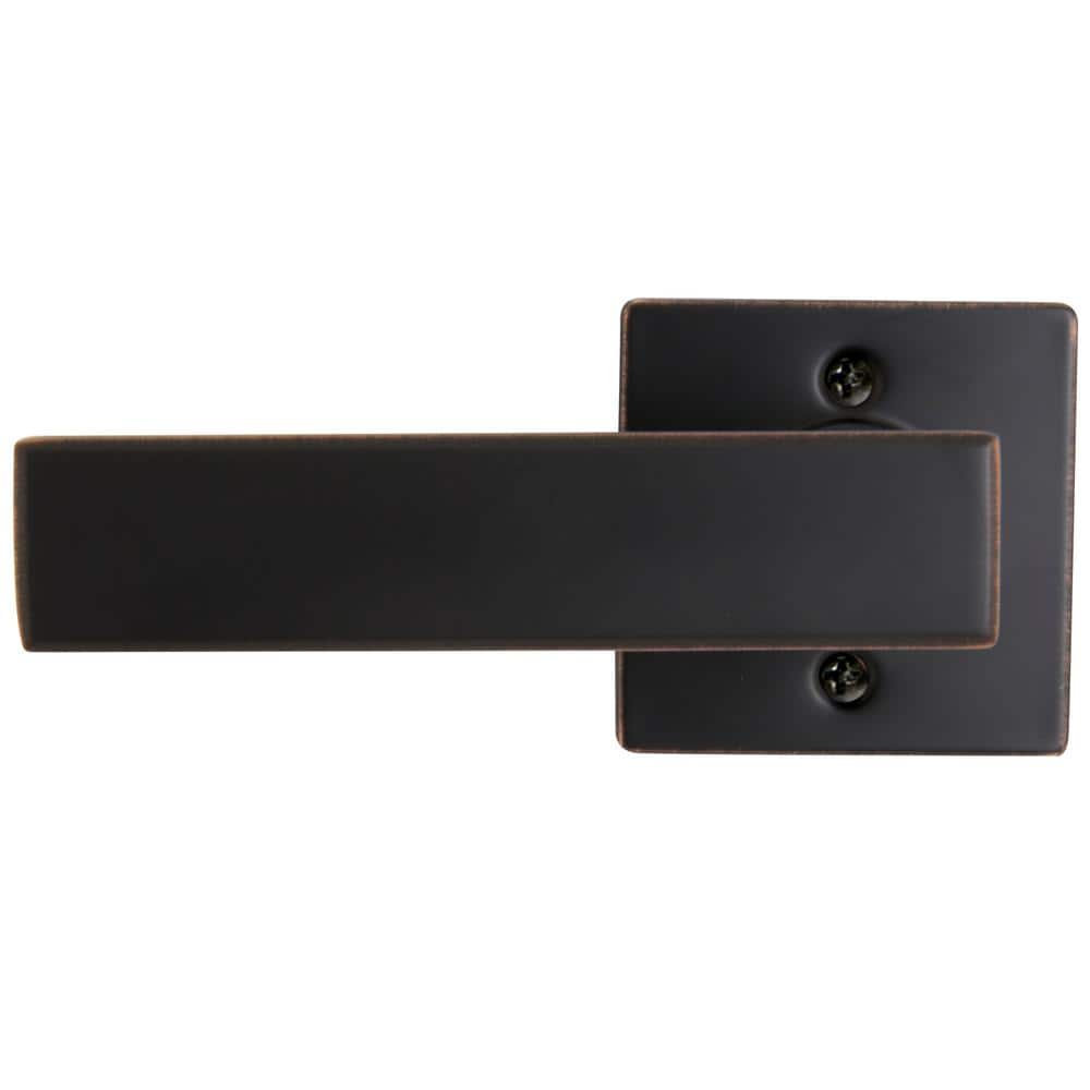 Westwood Aged Bronze Dummy Door Lever with Square Rose