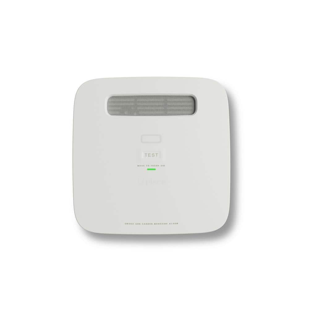 Any Space-Smart Smoke and Carbon Monoxide Detector and Alarm-Hardwired with Battery Backup PL1AS
