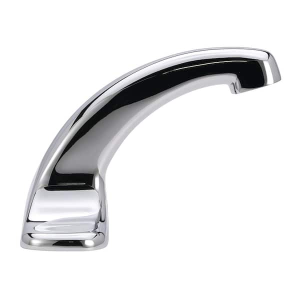 Zurn AquaSense Hardwired Touchless Single Hole Bathroom Faucet with 0.5 GPM Aerator, Mixing Valve in Chrome