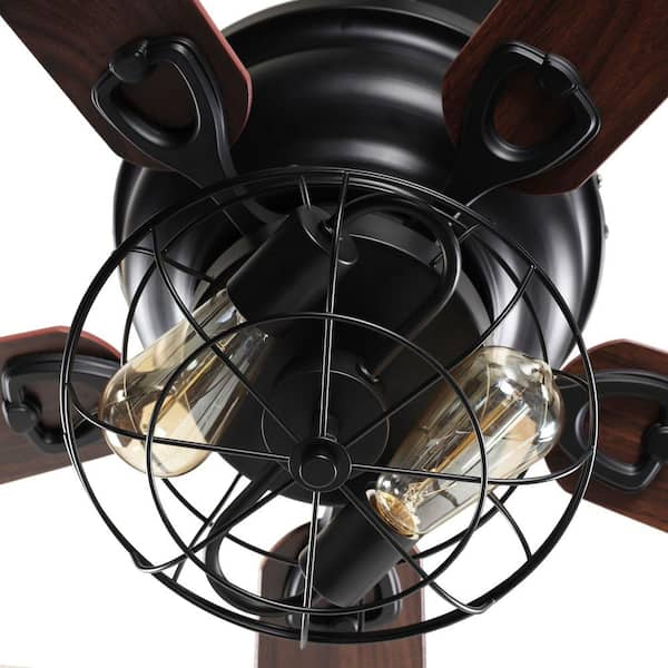 matrix decor 8 in. Indoor Walnut Wall Mount Ceiling Fan MD-F6103110V - The  Home Depot