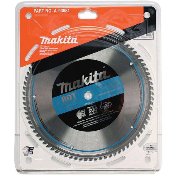 Makita A-90629 7-1 2-Inch 40 Tooth Carbide Tipped Wood Saw Blade Silver - 2