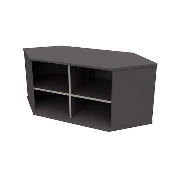Inval KRATOS 44.5 in. W x 18.1 in. H x 19.1 in. D 4-Shelf Wood Garage Storage Freestanding Cabinet in Chantilly/Dark Gray