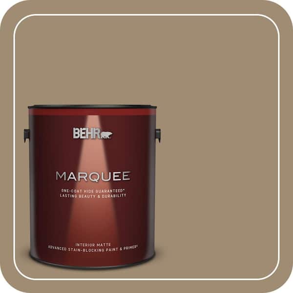 BEHR MARQUEE 1 gal. #T14-17 Archivist Matte Interior Paint & Primer