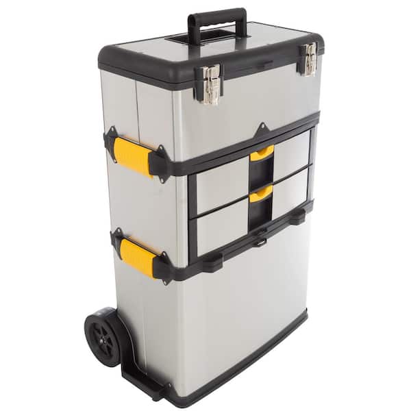 Stalwart 25 in. 2-Drawer Massive and Mobile Tool Box