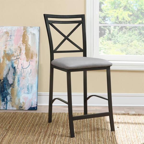 Dorel Living Devon 24 in. Counter Height Dining Chair