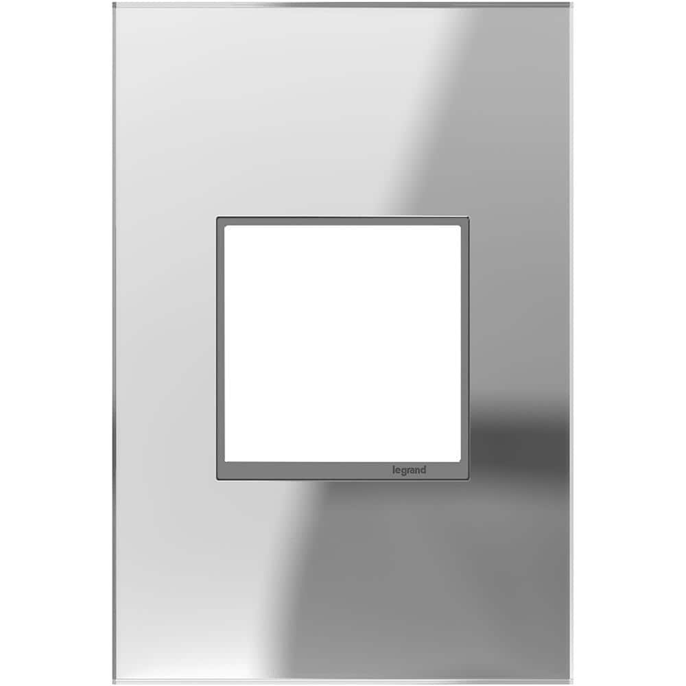 Legrand Adorne 1 Gang Decorator/Rocker Wall Plate, Mirror (1-Pack ...