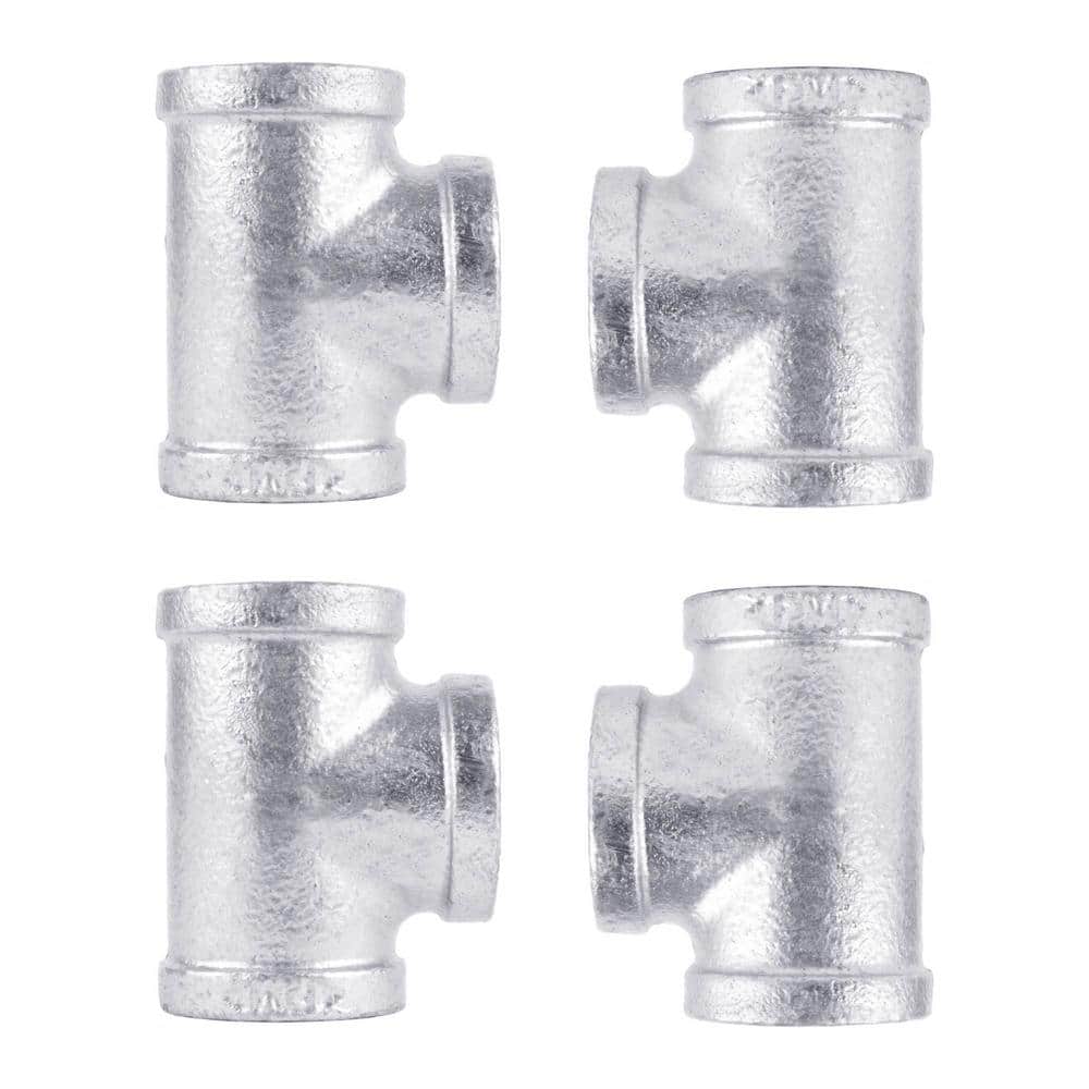 1 in. Galvanized Iron Tee (4-Pack) price history on PriceWatchPro