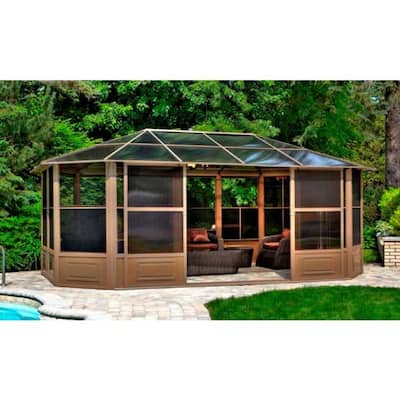 Florence Solarium 12 ft. x 18 ft. in Sand