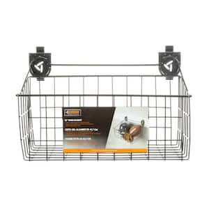 18 in. W x 12 in. D Ventilated Wire Basket Garage Storage for GearTrack or GearWall