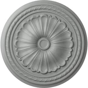 20-1/2" x 1-7/8" Alexa Urethane Ceiling Medallion (Fits Canopies upto 2-7/8"), Primed White