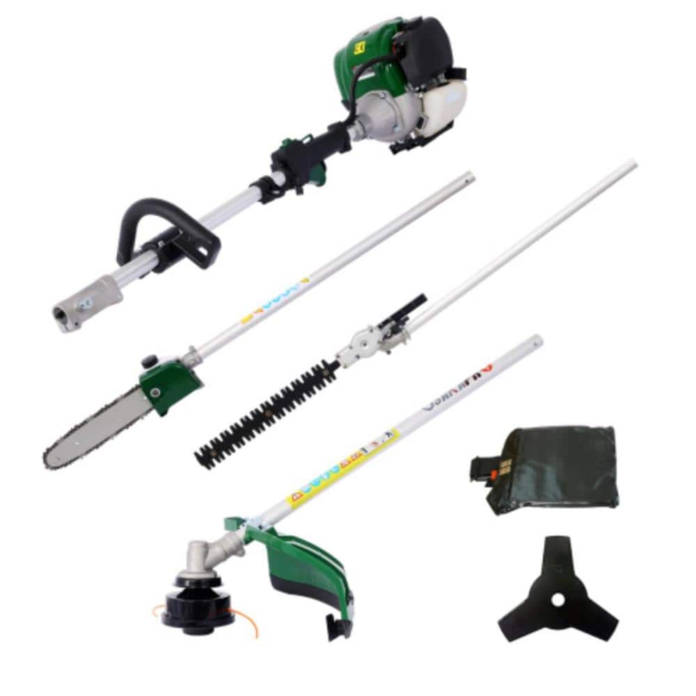 Backpack 4Piece  MultiFunctional Trimming Tool Gas Pole Saw Hedge Trimmer Grass  Brush Cutter EPA Compliant price history on PriceWatchPro