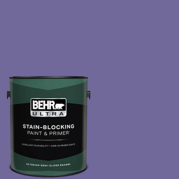 BEHR ULTRA 1 gal. #630B-7 Pandora Semi-Gloss Enamel Exterior Paint & Primer