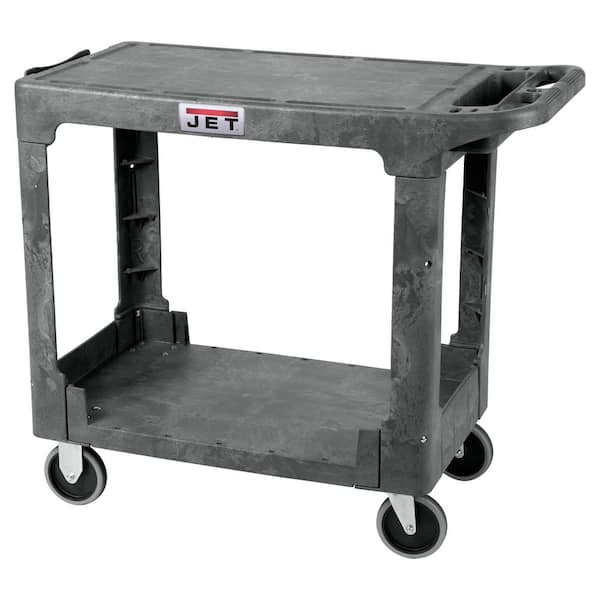 Jet 19 in. PUC-3819 Flat Top Resin Utility Cart