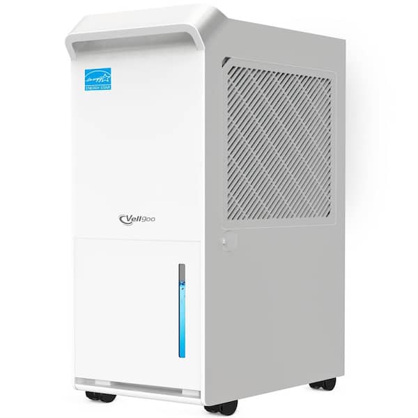 5,000 Sq.Ft Dehumidifier with Pump,100 Pint/D Smart Compressor Dehumidifier for Basement with Drain Hose, for Home,Large