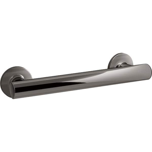 Purist 12 in. Grab Bar in Vibrant Titanium