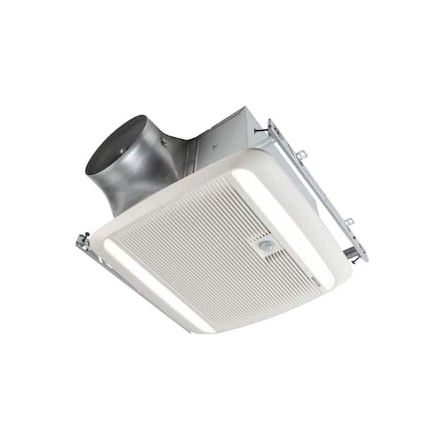 ZB110ML1 ULTRA GREEN ZB Series 110 CFM Multi-Speed Bathroom Exhaust Fan  with LED Light and Motion Sensing, ENERGY STAR® certified