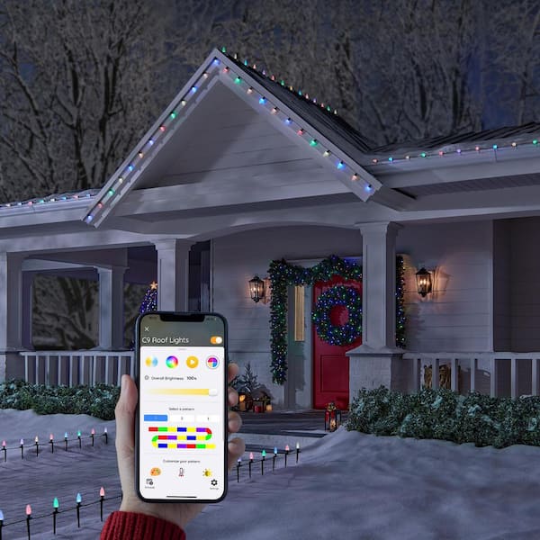 These smart holiday lights will enhance your Christmas home decorating -  CBS News