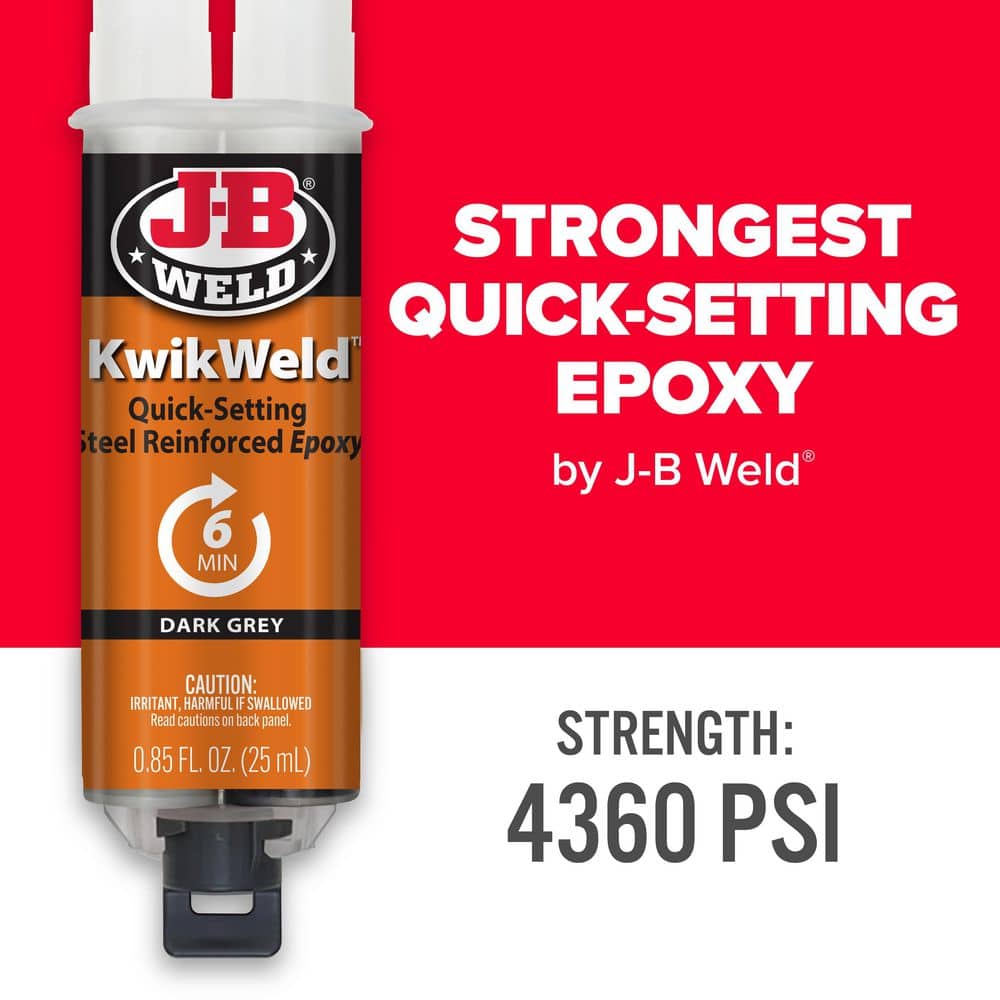 J-B Weld KwikWeld Syringe 50176 - The Home Depot