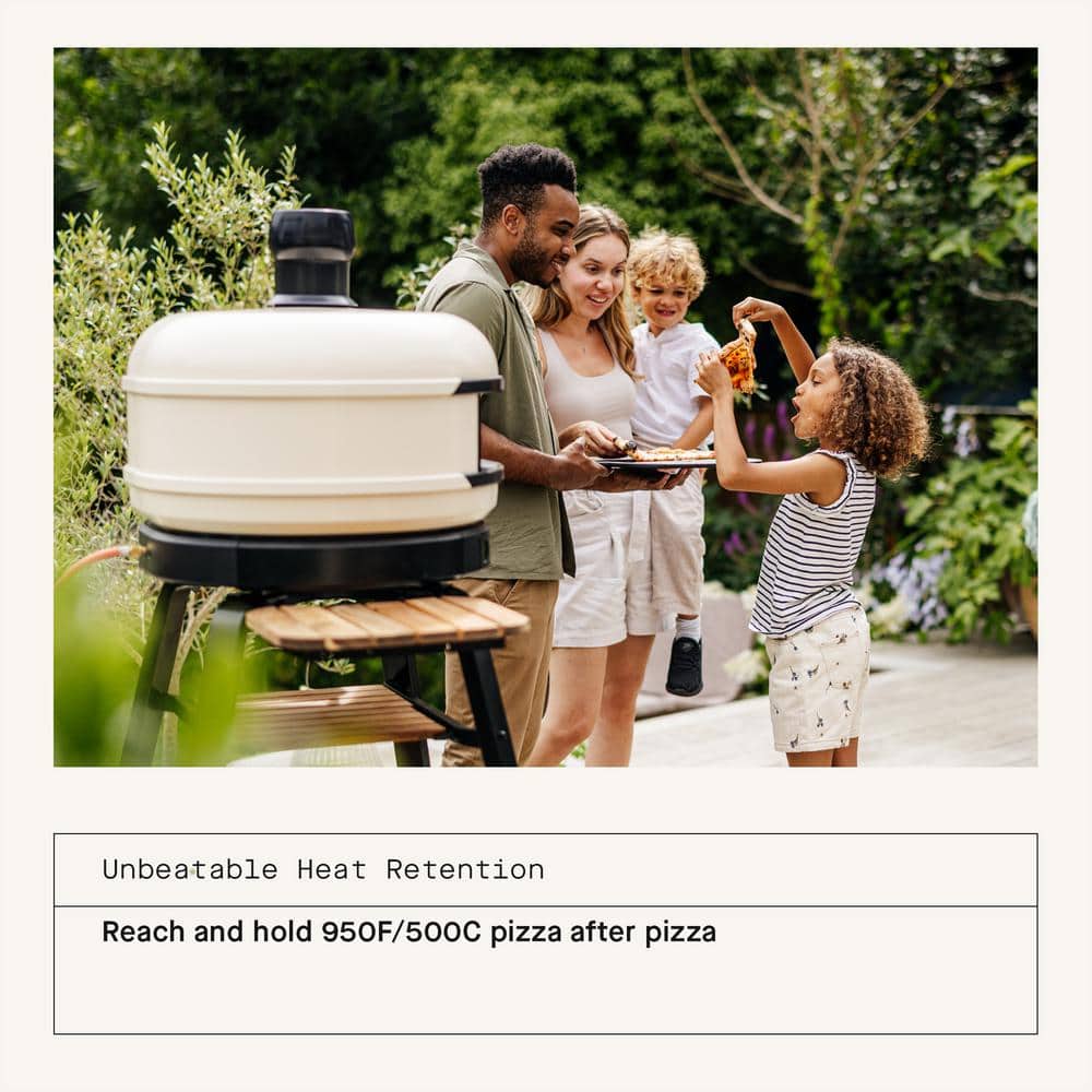 Gozney Dome S1 Gas Outdoor Pizza Oven in Bone